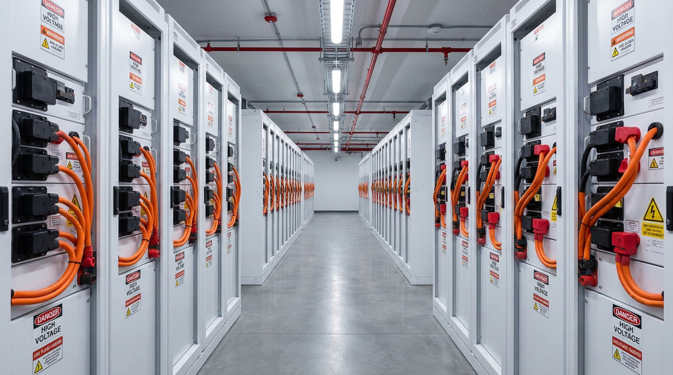A large-scale commercial battery energy storage system